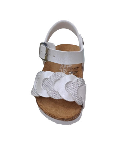 EASYWALK KID'S 257A130/SR SANDALI BAMBINA DI COLORE BIANCO
