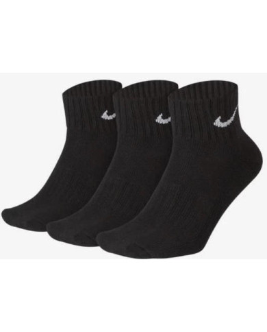 NIKE SX4926-001 3 PAIA DI CALZE COLOR NERO
