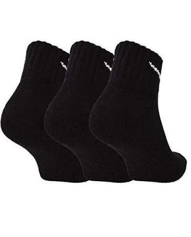 NIKE SX4926-001 3 PAIA DI CALZE COLOR NERO
