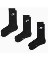 NIKE IH8522-902 3 PAIA DI CALZE COLOR NERO
