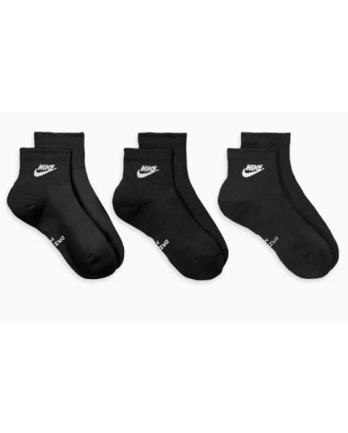 NIKE IH8523-902 3 PAIA DI CALZE COLOR NERO
