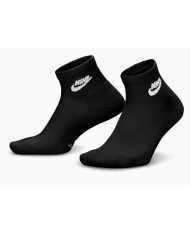 NIKE IH8523-902 3 PAIA DI CALZE COLOR NERO
