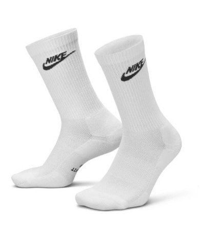 NIKE IH8522-902 3 PAIA DI CALZE COLOR BIANCO
