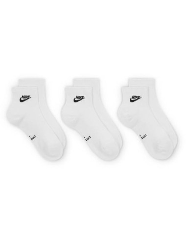 NIKE IH8523-902 3 PAIA DI CALZE COLOR BIANCO
