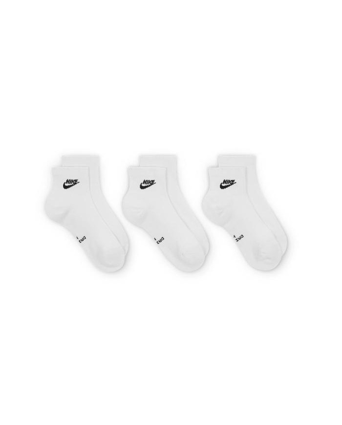 NIKE IH8523-902 3 PAIA DI CALZE COLOR BIANCO
