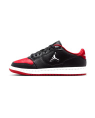 JORDAN COURT CONNECT LOW (GS) IQ6016 DA BAMBINO, BIANCHE O ROSSO/NERO
