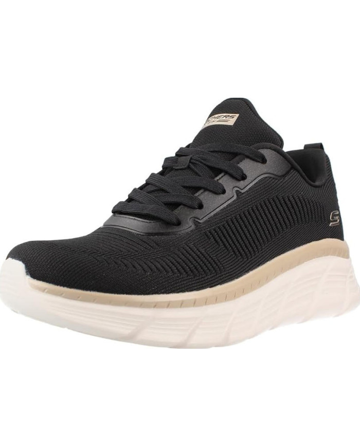 SKECHERS BOBS SPORT 117385/BKGD DA DONNA, COLORE NERO
