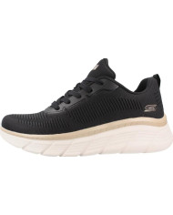SKECHERS BOBS SPORT 117385/BKGD DA DONNA, COLORE NERO
