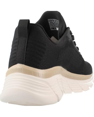 SKECHERS BOBS SPORT 117385/BKGD DA DONNA, COLORE NERO
