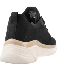 SKECHERS BOBS SPORT 117385/BKGD DA DONNA, COLORE NERO
