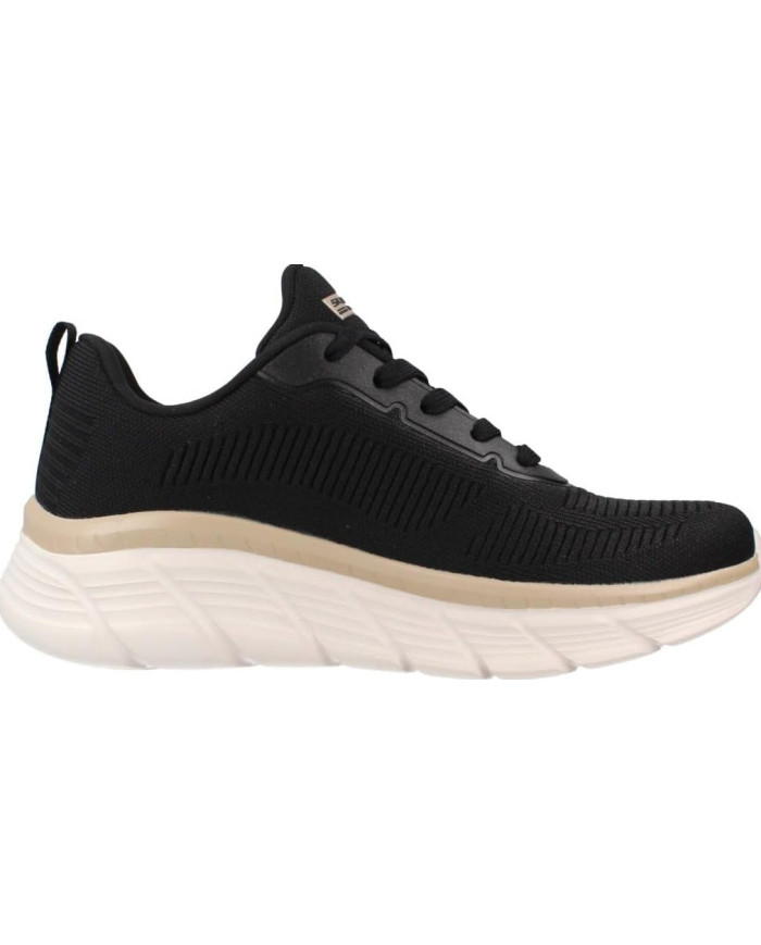 SKECHERS BOBS SPORT 117385/BKGD DA DONNA, COLORE NERO
