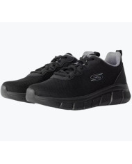 Scarpe da ginnastica da donna nere con logo di SKECHERS BOB SPORT 118109\BBK
