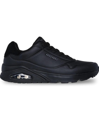 SKECHERS LOS ANGELES 183007/BBK SNEAKERS DA UOMO COLOR NERO
