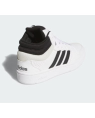 ADIDAS HOOPS MID CLASSIC J KI1077 SNEAKERS UNISEX, BIANCHE
