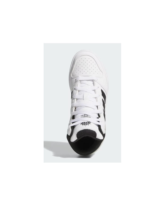 ADIDAS HOOPS MID CLASSIC J KI1077 SNEAKERS UNISEX, BIANCHE
