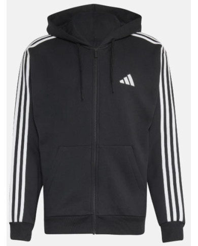 FELPA CON ZIP ADIDAS M 3S FT FZ HD KY6568 DA UOMO COLOR NERO
