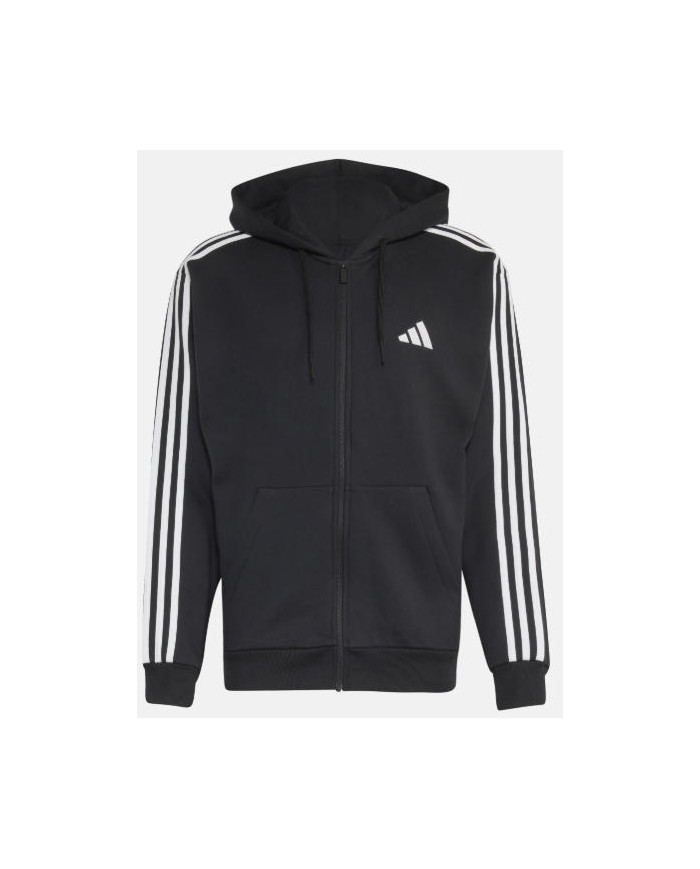 FELPA CON ZIP ADIDAS M 3S FT FZ HD KY6568 DA UOMO COLOR NERO
