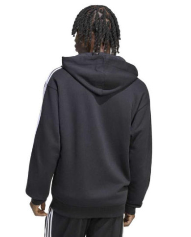 FELPA CON ZIP ADIDAS M 3S FT FZ HD KY6568 DA UOMO COLOR NERO
