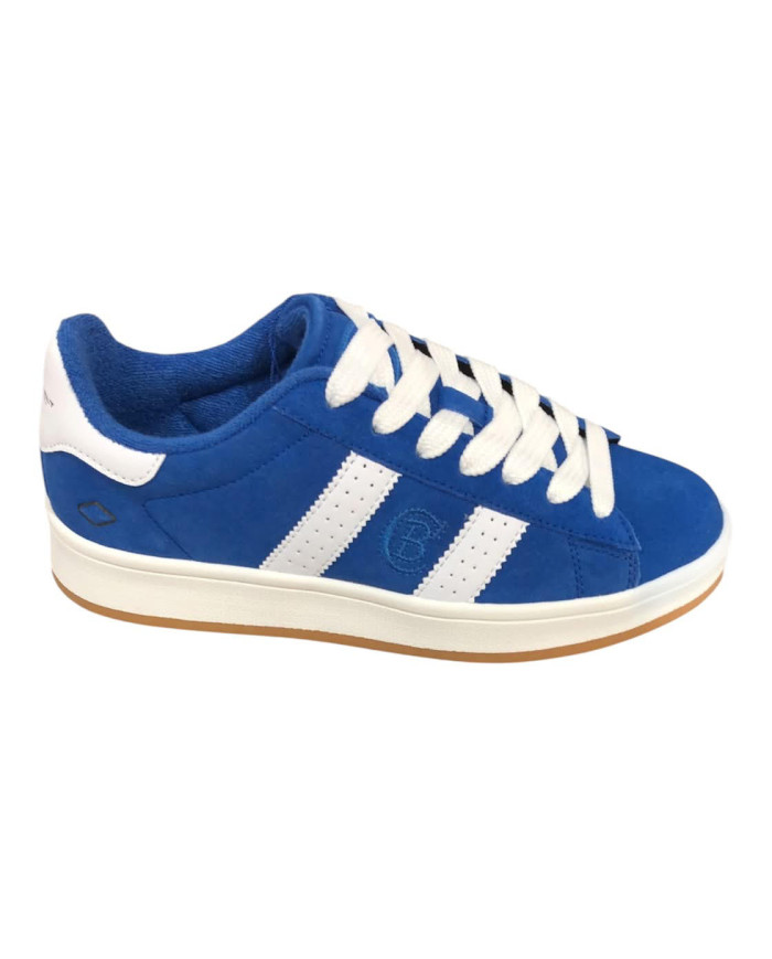 COTTON BELT CAMP NYC SD CBM614A00 SNEAKERS DA UOMO BLU/NERO/BEIGE/GRIGIE
