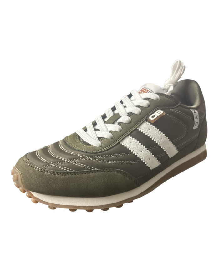 COTTON BELT KENSINGHON CBM61A02 SNEAKERS DA UOMO DI COLORE BLU O TERRA O VERDE

