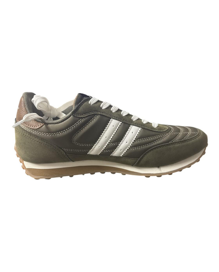COTTON BELT KENSINGHON CBM61A02 SNEAKERS DA UOMO DI COLORE BLU O TERRA O VERDE

