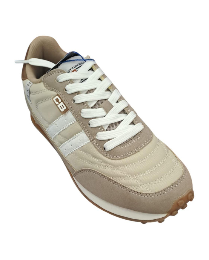 COTTON BELT KENSINGHON CBM61A02 SNEAKERS DA UOMO DI COLORE BLU O TERRA O VERDE
