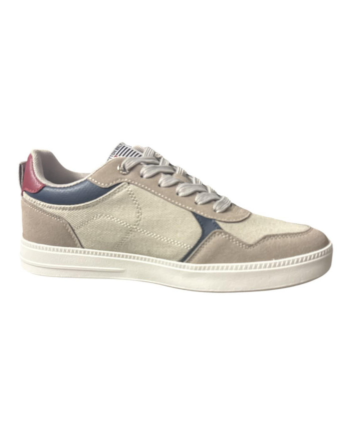 COTTON BELT HOOK CVS CBM614A14 SNEAKERS DA UOMO BIANCO O CEMENTO/BLU
