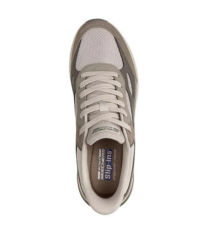 SKECHERS SLIP-INS 118412/TPMT SNEAKER DA UOMO COLOR TAUPE
