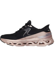 SKECHERS SLIP-INS 150514/BKRG SNEAKER DA DONNA DI COLOR NERO/ROSA
