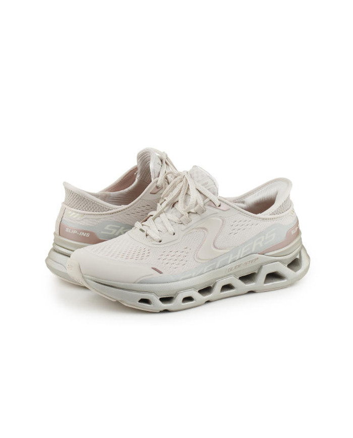 SKECHERS SLIP-INS 150514/NTGD SNEAKER DA DONNA COLOR NATURALE
