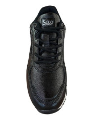 SOLO SOPRANI PREMIUM LOGO SSW523P03/04 SNEAKER DA DONNA NERE
