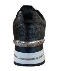 SOLO SOPRANI PREMIUM LOGO SSW523P03/04 SNEAKER DA DONNA NERE
