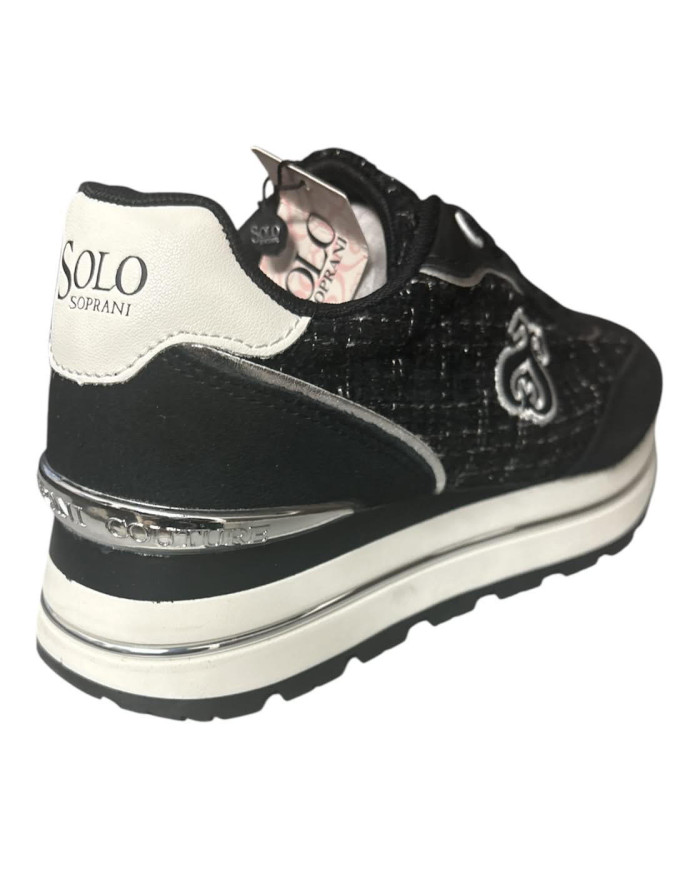 SOLO SOPRANI SSW523P00/52 SNEAKERS DA DONNA COLOR NERO

