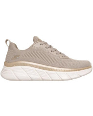 SKECHERS BOB SPORT 117385/TPGD SNEAKERS DA DONNA COLOR TAUPE/GOLD
