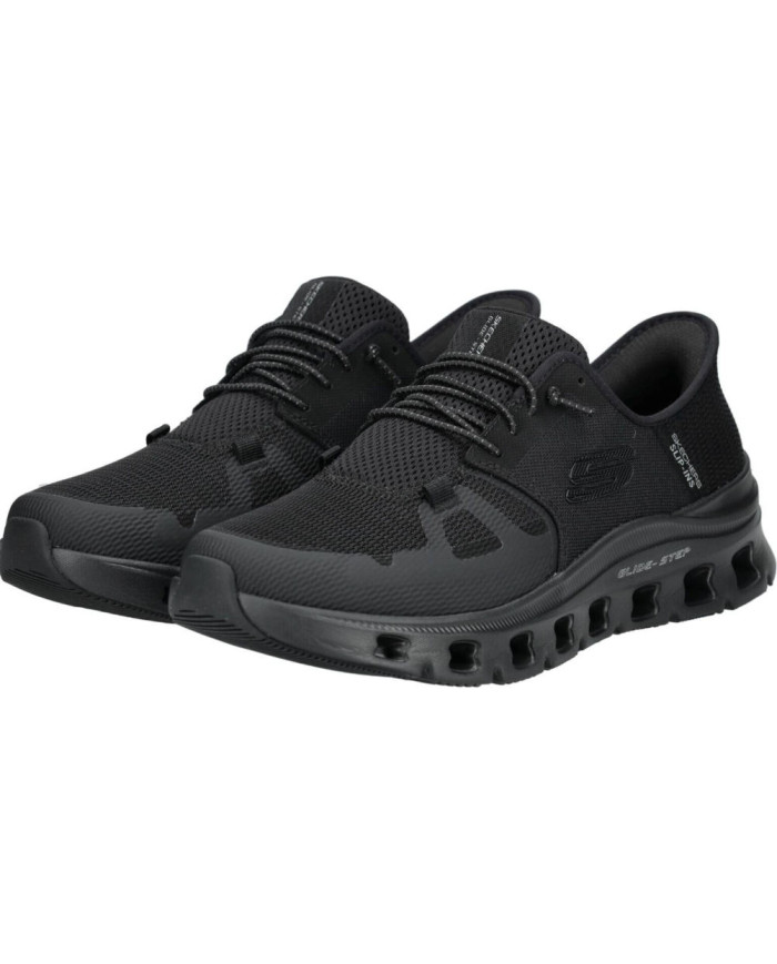SKECHERS SLIP-INS 232930/BBK SNEAKERS DA UOMO COLOR NERO
