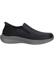 SKECHERS SLIP-INS 205237/BLK SNEAKERS DA UOMO COLOR NERO
