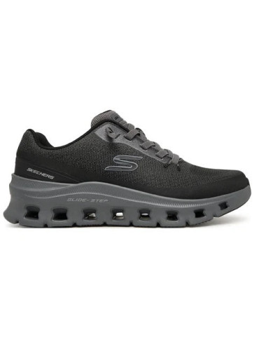 SKECHERS GLIDE STEP 233132/BKCC SNEAKERS DA UOMO NERE
