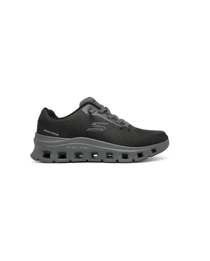 SKECHERS GLIDE STEP 233132/BKCC SNEAKERS DA UOMO NERE

