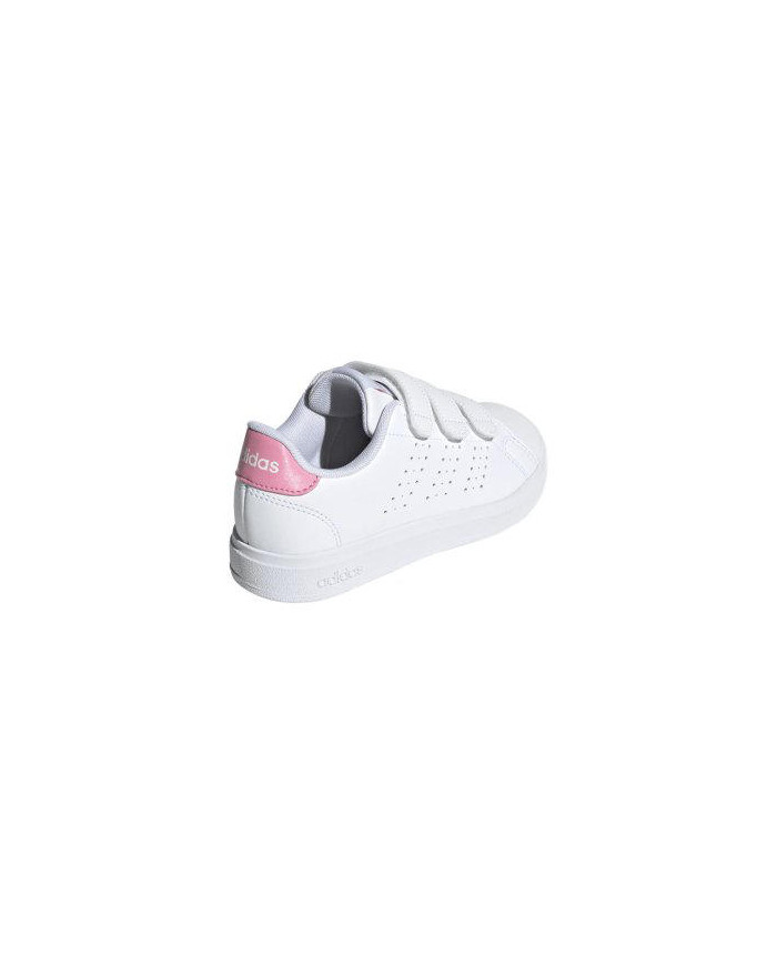 Sneakers Adidas Advantage Base 2.0 CF C ID1305 bianca e rosa con strappi 
