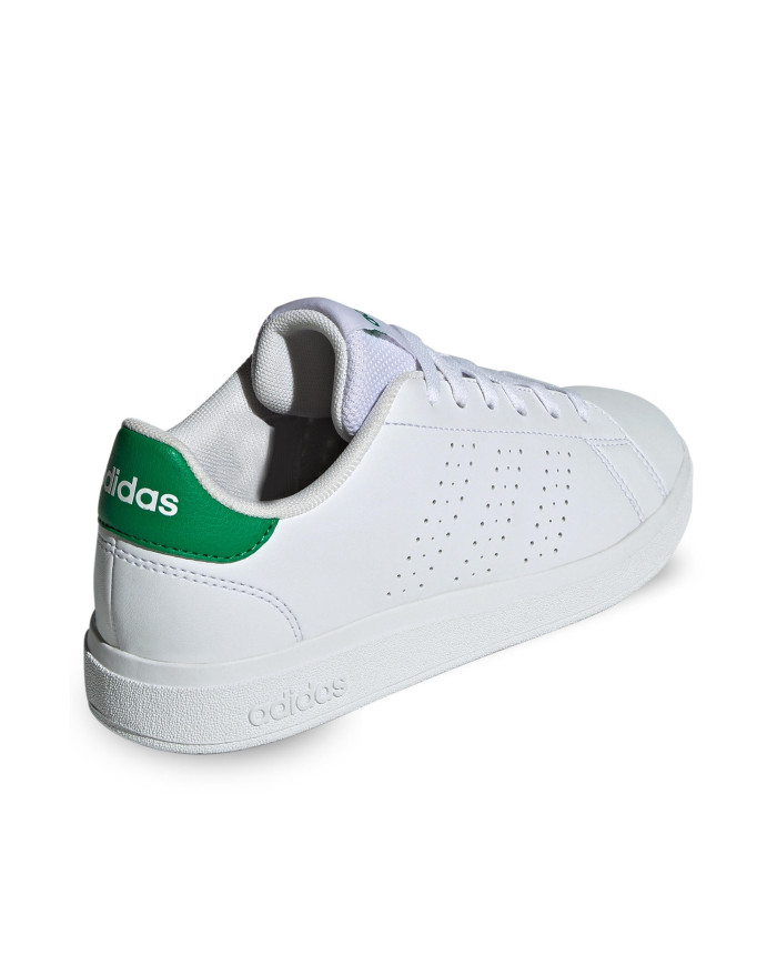Modello advantage base 2.0 j ID3889 - Scarpe da ginnastica in pelle - Patch adidas cucito sulla linguetta - Logo adidas sul tall