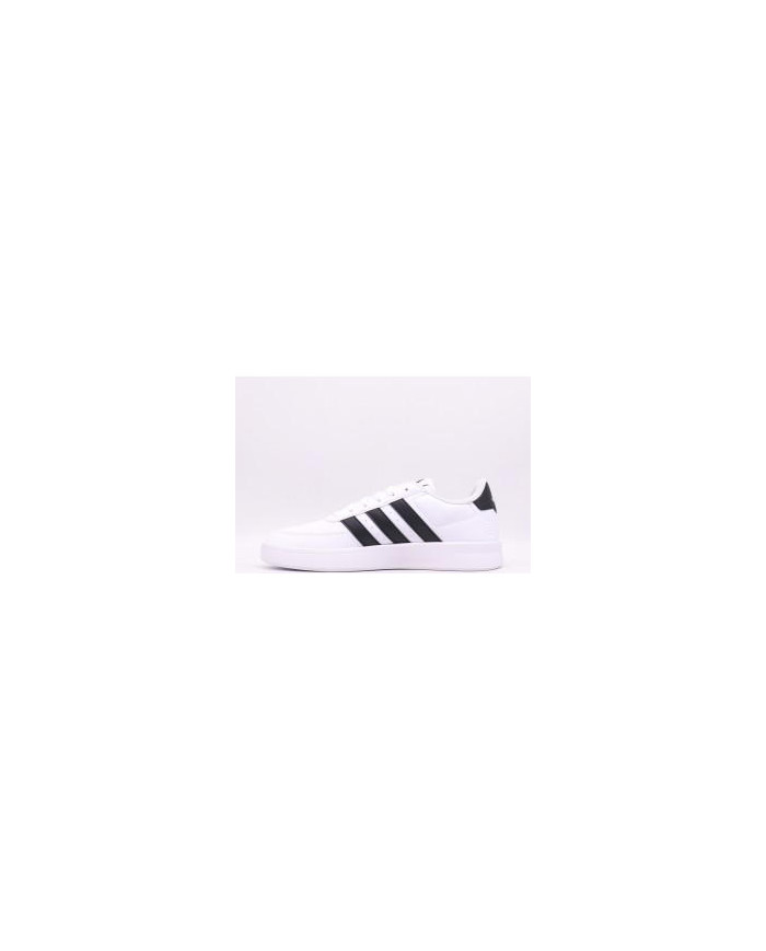 ADIDAS BREAKNET 2.0 HP9426 SCARPE DA UOMO BIANCHE CON STRISCE NERE DI PELLE

