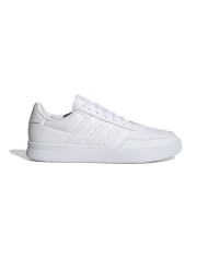  ADIDAS BREAKNET 2.0 ID7110 SCARPE IN PELLE TUTTE BIANCHE DA DONNA CON LACCI 
