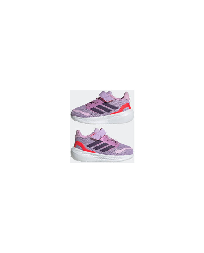 Adidas Runfalcon 5 EL C JQ5609 scarpetteper bambini colore lilla con suola rossa
