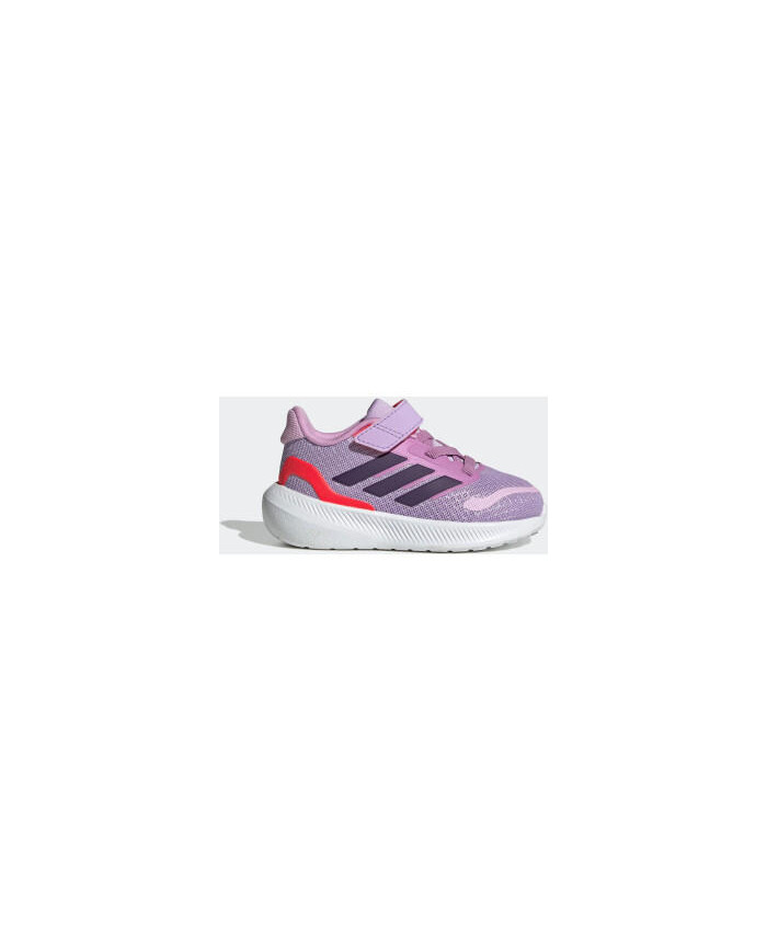 Adidas Runfalcon 5 EL C JQ5609 scarpetteper bambini colore lilla con suola rossa
