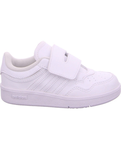ADIDAS HOOPS 4.0 CF I JI3485 SCARPETTA PER BAMBINI UNISEX COLORE TUTTA BIANCA.
