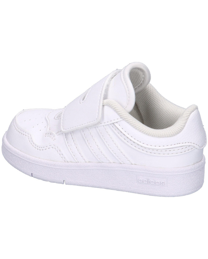 ADIDAS HOOPS 4.0 CF I JI3485 SCARPETTA PER BAMBINI UNISEX COLORE TUTTA BIANCA.
