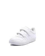 ADIDAS HOOPS 4.0 CF C JI3481 SCARPETTE PER RAGAZZINI TUTTA BIANCA 
