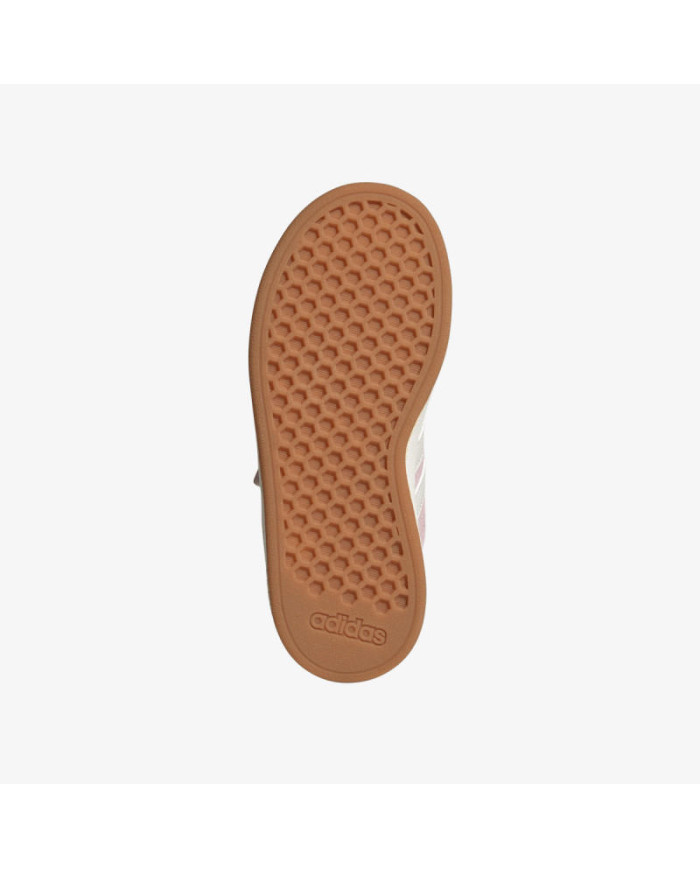 Sneakers ADIDAS GRAND COURT 00S EL C JH6181 bambini con lacci finti e strappi rosa in camoscio 
