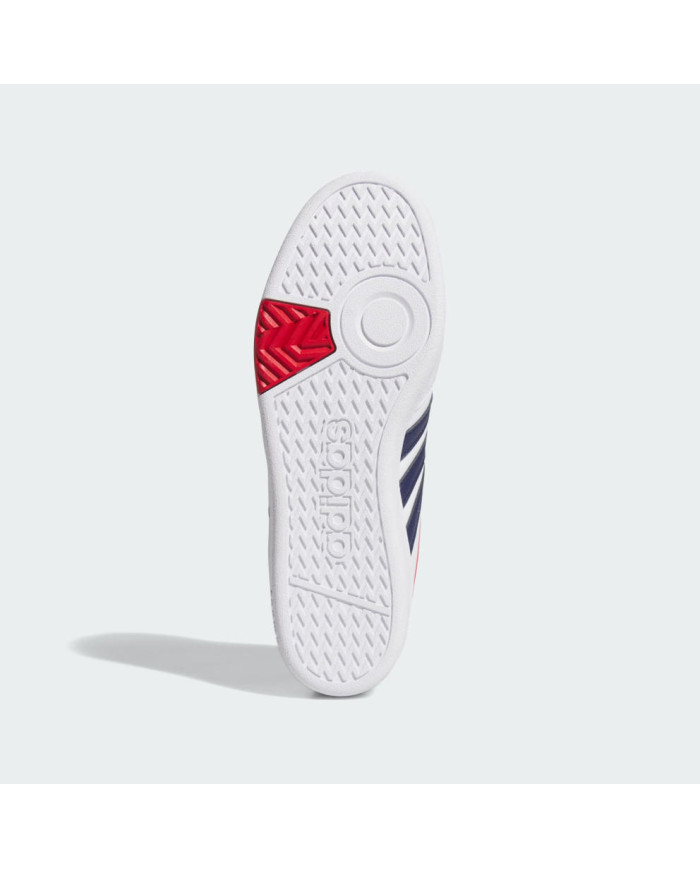 Scarpe da ginnastica ADIDAS HOOPS 4.0 JQ9986 bianche con dettagli colorati 
