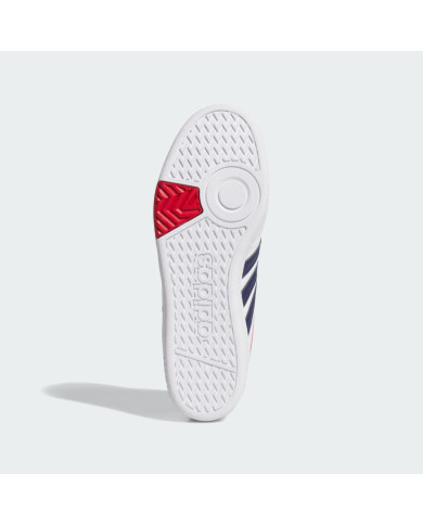 Scarpe da ginnastica ADIDAS HOOPS 4.0 JQ9986 bianche con dettagli colorati 
